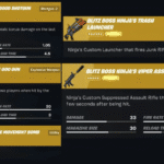 Ninja Mythic Weapons